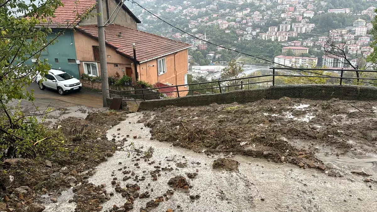 Zonguldak’ta Sel Zararları Tespit Ediliyor