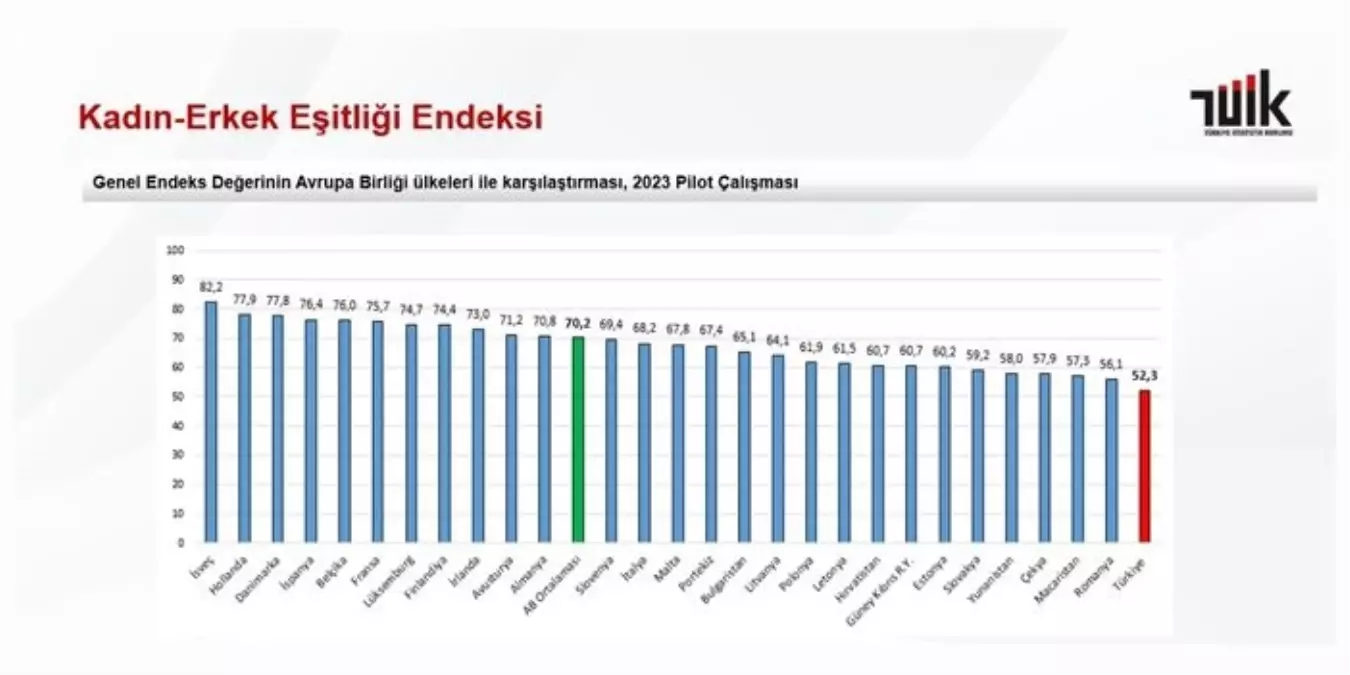 Kadın Erkek Eşitliği İçin İyileştirme Gereken Alanlar Belirlendi