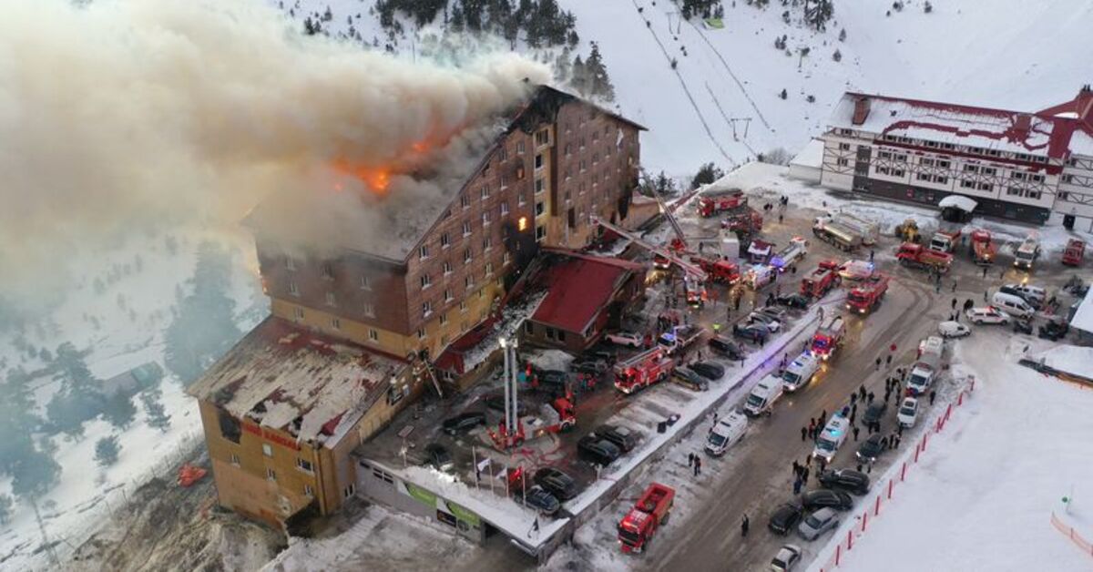 Restoranda çıktı tüm oteli sardı! Kartalkaya’da yandık: 10 ölü, 32 yaralı!