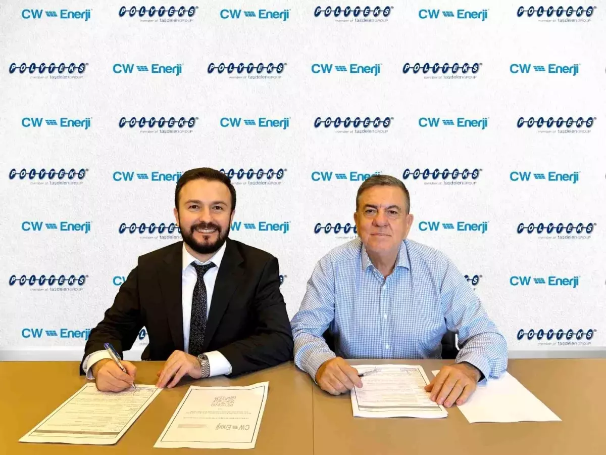 CW Enerji ve Polyteks’ten GES Anlaşması