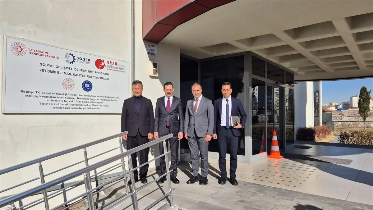 Şimşek Kayseri’de Toplantılara Katıldı